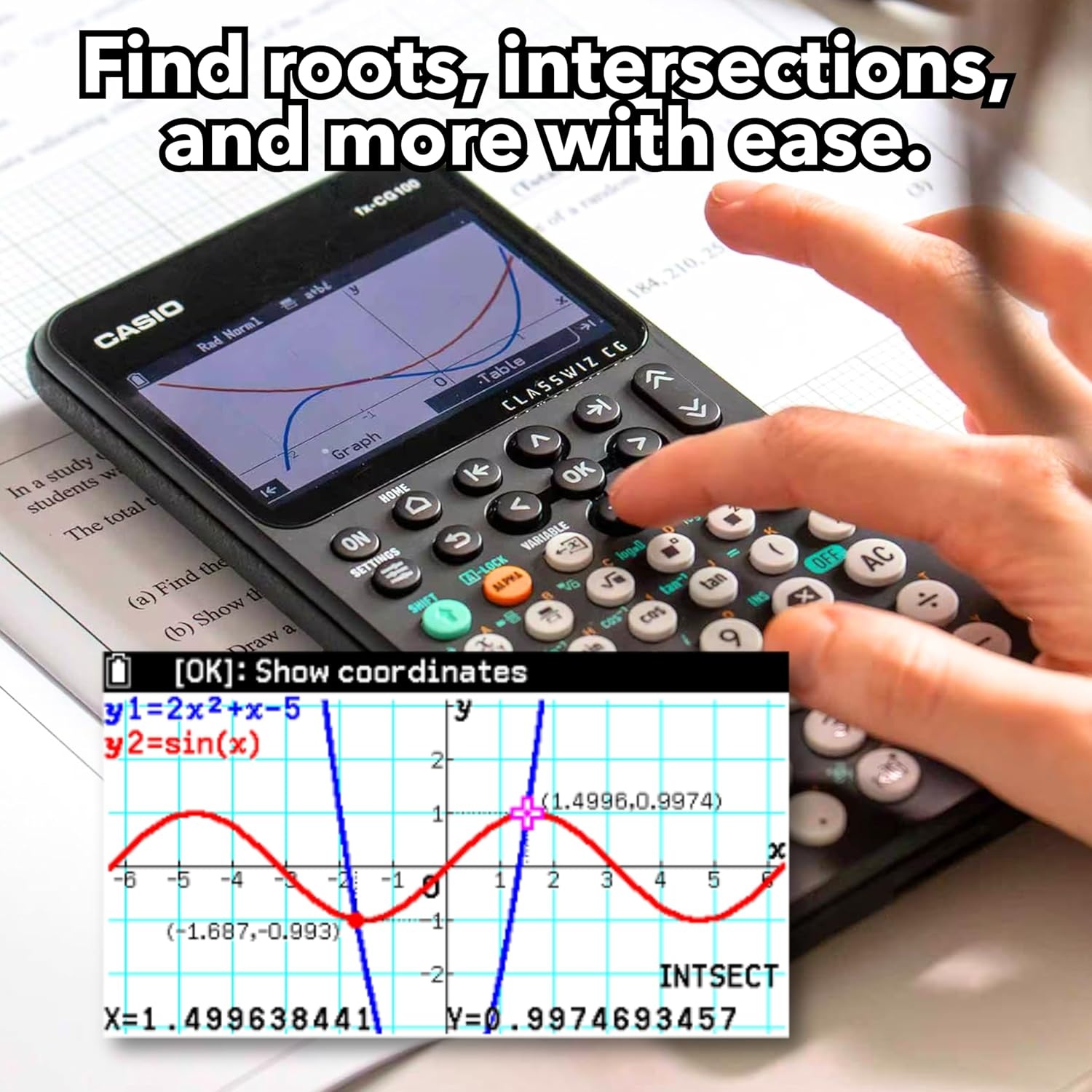 image:imageCASIO PRIZM FXCG50 Color Graphing Calculatorfxcg100
