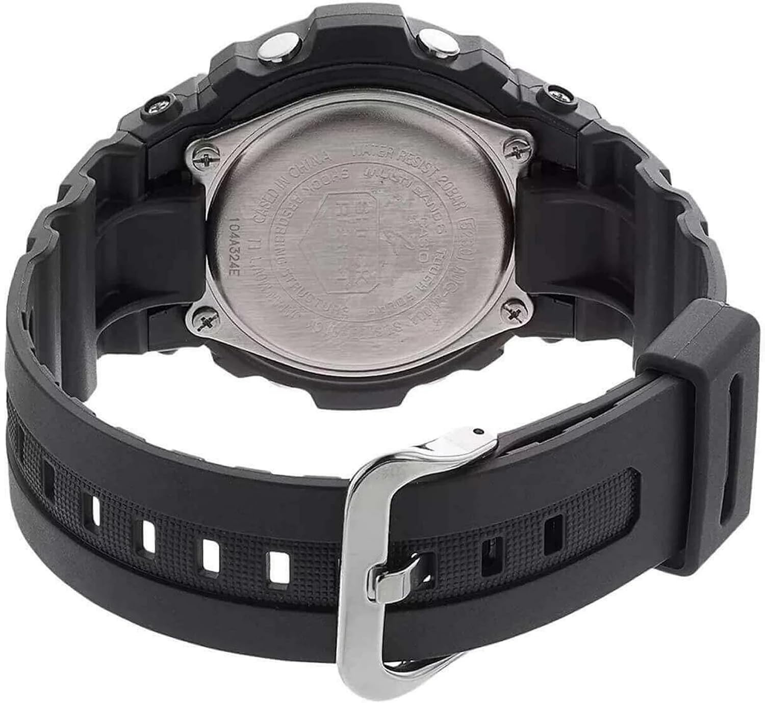 image:imageCasio AEQ120W Series 10Year Battery World Time Daily Alarm Countdown Timer AnalogDigital WatchBlackSilver