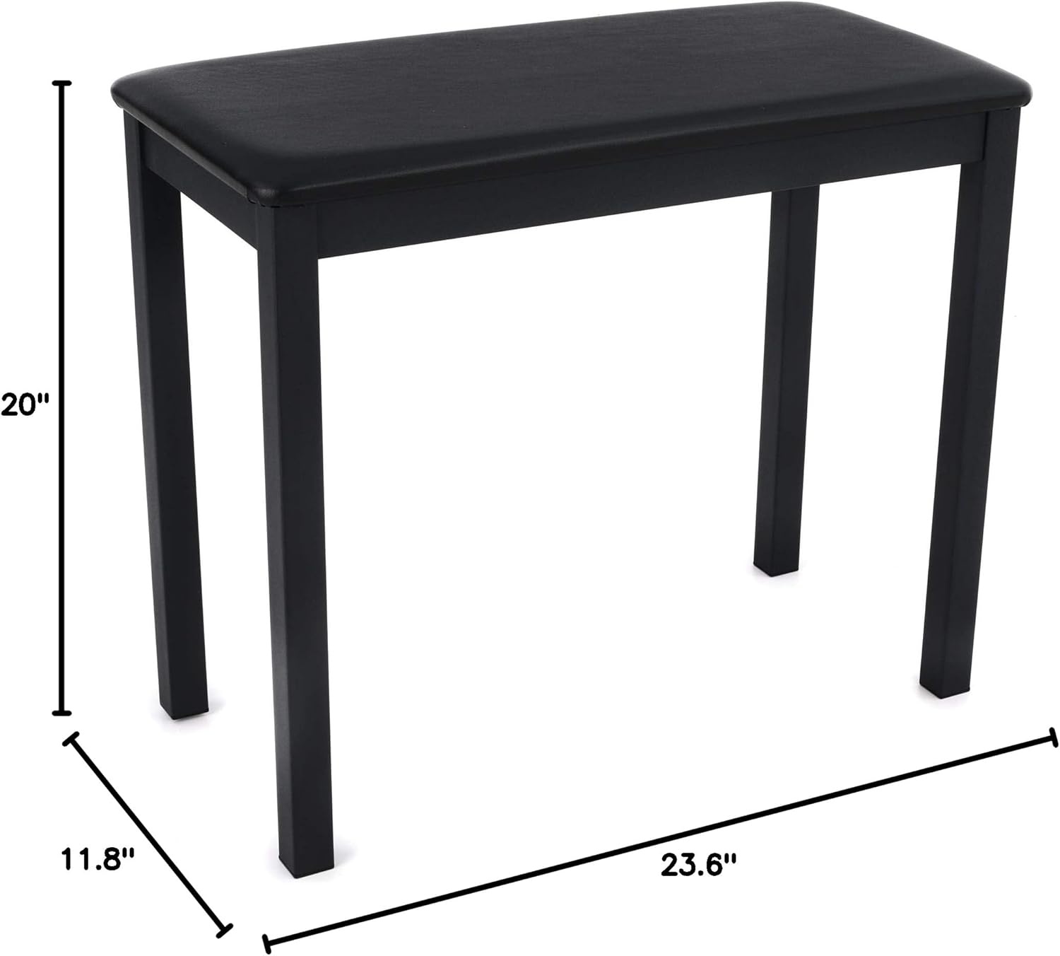 image:imageCasio CB7BN Piano Bench with Padded Seat BrownBlack