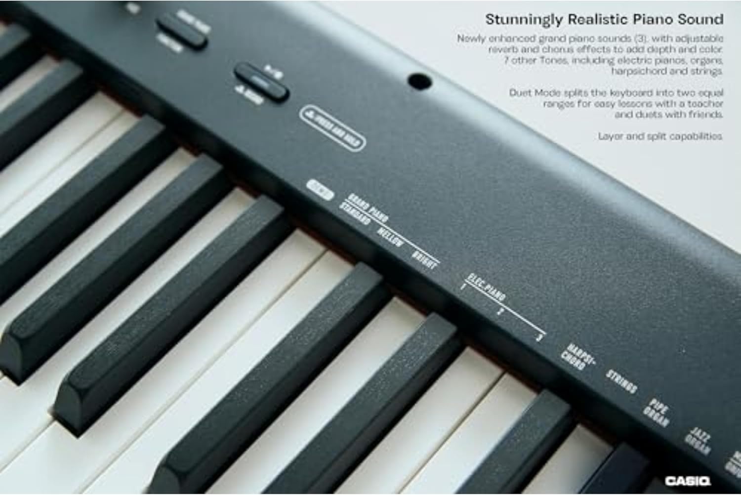 image:imageCasio CDPS160 88Key Weighted Digital Piano with Scaled Hammer Action Keyboard Duet Mode for Students Realistic Feel Slim amp Portable BuiltIn Tones Effects USBMIDI Speakers RedBlack