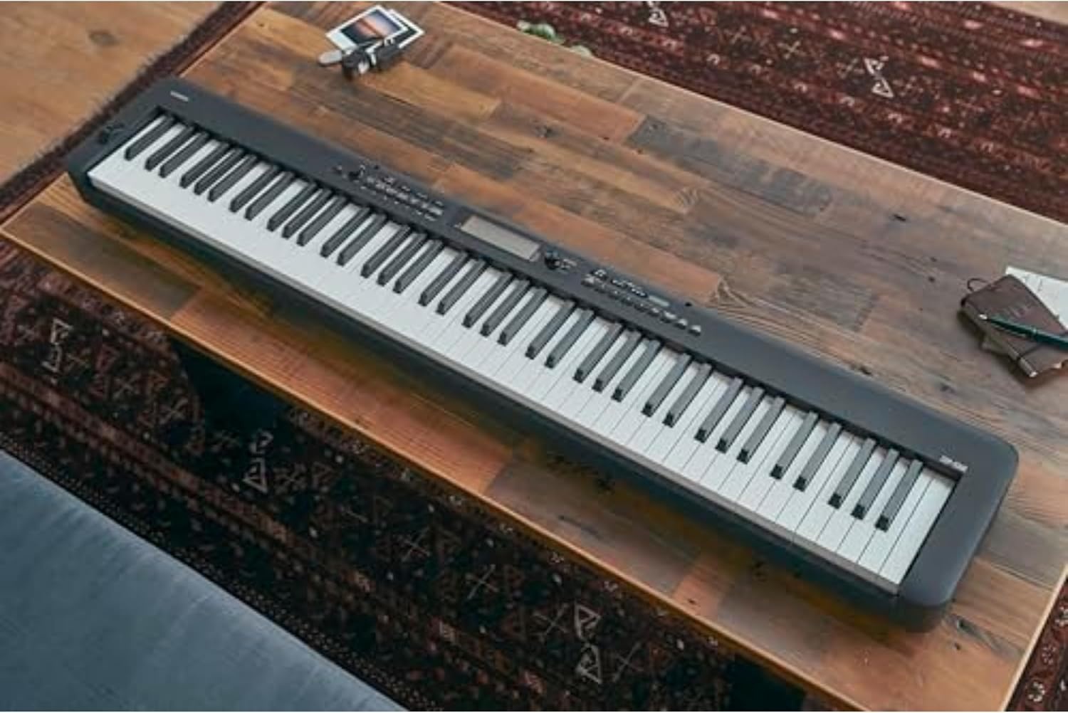 image:imageCasio CDPS360 Slim 88Key Weighted Digital Piano Portable Lightweight amp Compact 700 Tones 200 Rhythms Songwriting tools USBMIDI BuiltIn Speakers LCD DisplayDigital PianosCDPS360