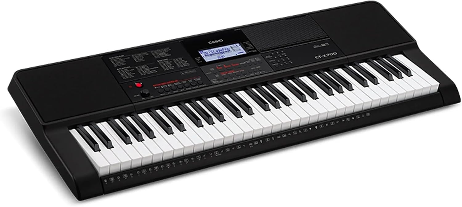 image:imageCasio CTX700 Portable 61Key Keyboard 600 Tones 195 Rhythms and AiX Sound Engine Perfect for Any MusicianEducational Pack