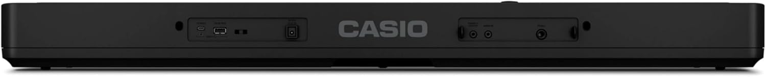image:imageCasio Casiotone CTS1 61Key TouchSensitive Retro Keyboard Sleek Portable Design for Beginners to Pros Stereo Grand Piano 60 AiX Tones USBMIDI Connectivity RedBlack