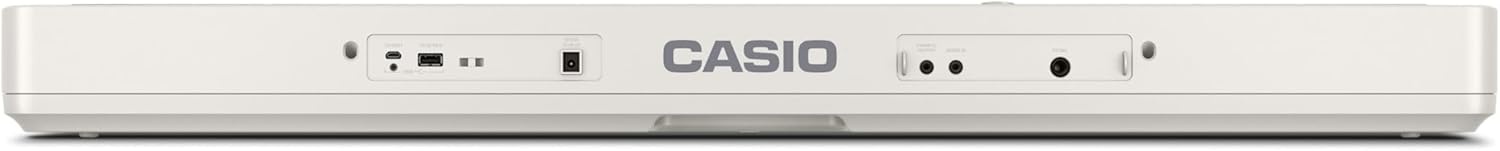 image:imageCasio Casiotone CTS1 61Key TouchSensitive Retro Keyboard Sleek Portable Design for Beginners to Pros Stereo Grand Piano 60 AiX Tones USBMIDI Connectivity RedWhite
