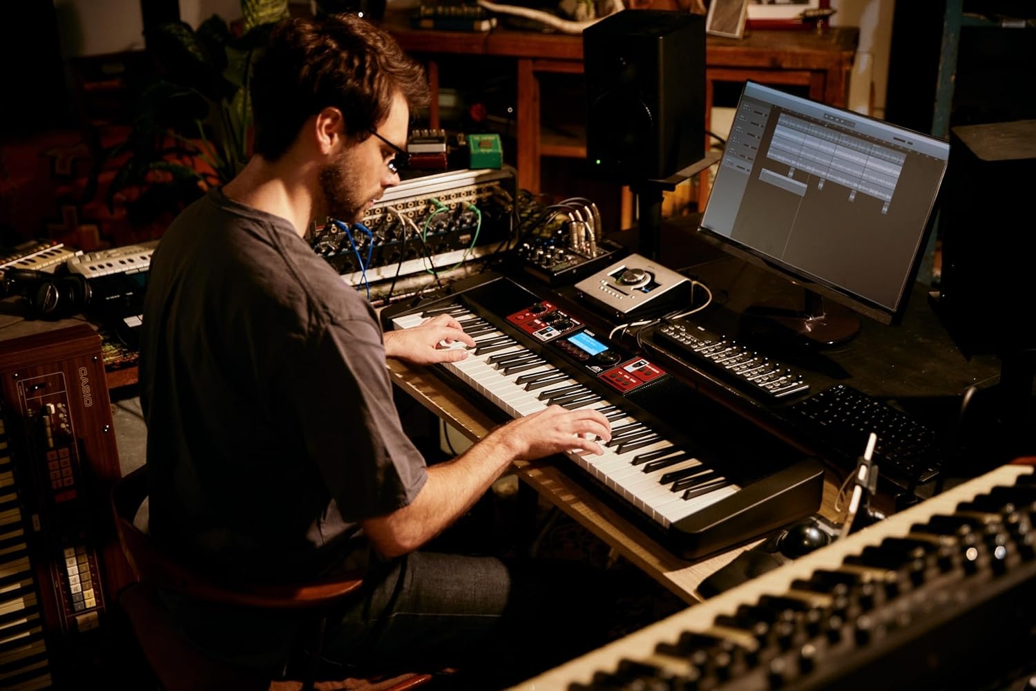 image:imageCasio Casiotone CTS1000V 61Key Portable Keyboard with Vocal SynthesisINSTRUMENTS