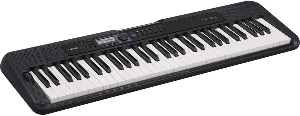 image:imageCasio Casiotone CTS300 Portable Keyboard TouchSensitive 400 Tones 77 Rhythms amp Pitch Bend Ideal for Music Creation Anytime AnywhereKeyboard Only