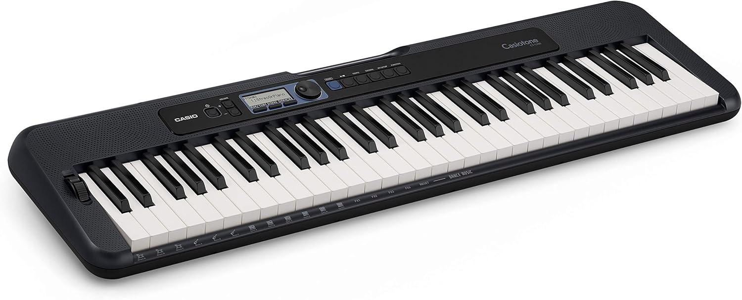 image:imageCasio Casiotone CTS300 Portable Keyboard TouchSensitive 400 Tones 77 Rhythms amp Pitch Bend Ideal for Music Creation Anytime AnywherePremium Pack