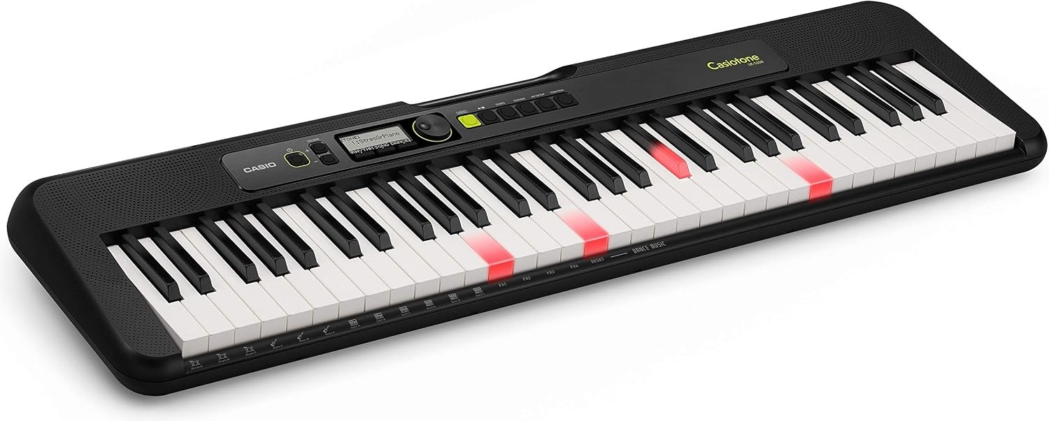 image:imageCasio Casiotone LKS250 61Key Lighted Portable Keyboard Touch Response Key Lighting System 400 Tones Dance Music Mode 60 Songs 4Stage Lesson SystemEducational Pack