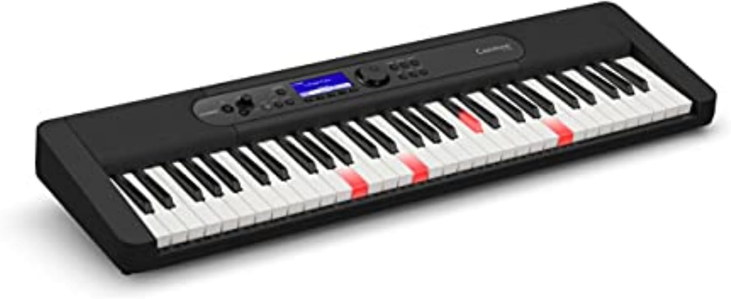image:imageCasio Casiotone LKS450 61Key TouchResponsive Portable Keyboard with Key Lighting System 600 Tones 200 Rhythms StepUp Lessons USBMIDI Surround Sound Chordana App CompatibleKeyboard