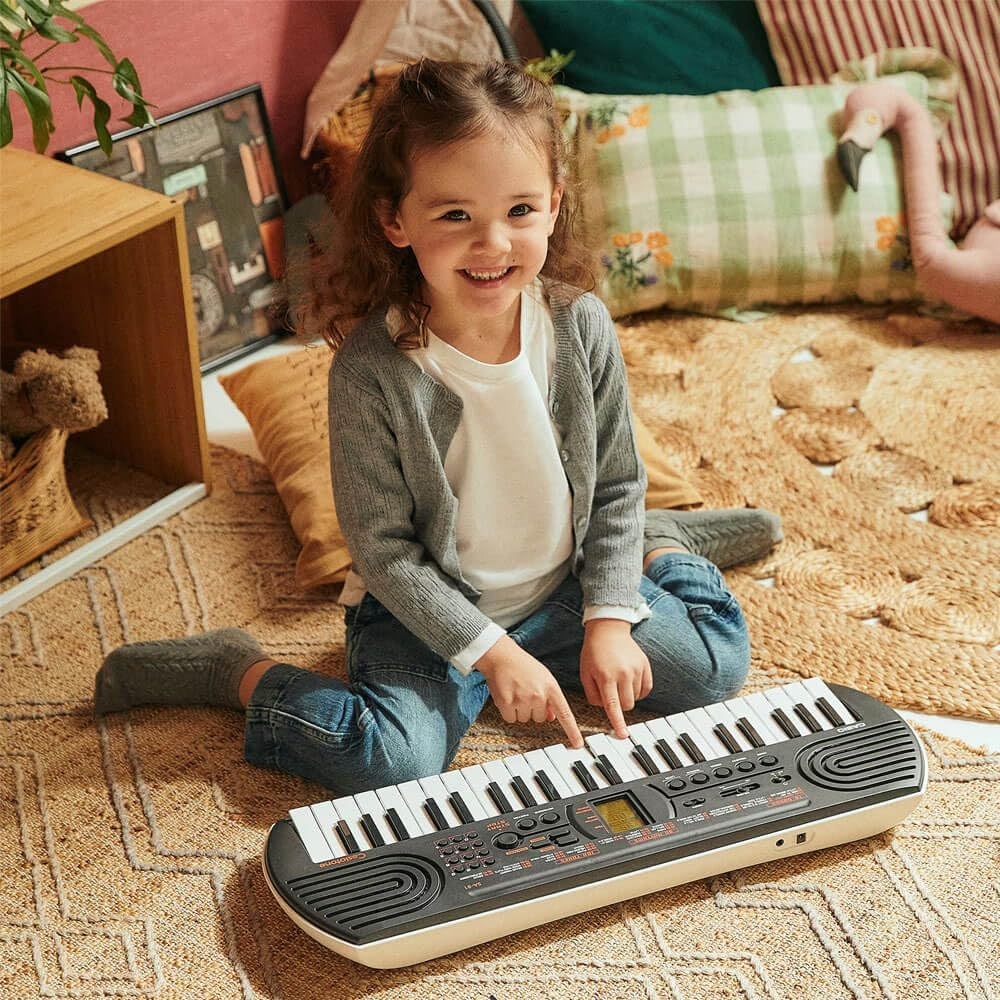 image:imageCasio Casiotone SA81 Compact Keyboard with 100 Tones amp 50 Rhythms Fun for Beginners Great for Music Practice and Learning