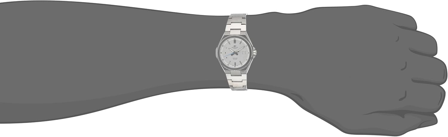 image:imageCasio Edifice Mens Quartz Date Indicator Sapphire Crystal Wrist Watch EFB108D7AV