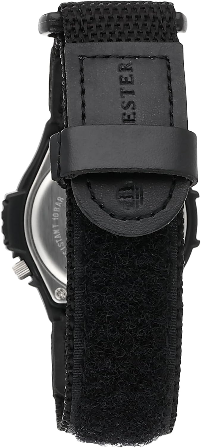 image:imageCasio FT500WC Series Mens Analog Watch 100 Meter Water Resistance LED Light Date Display LeatherCloth Band Regular Time Keeping HR Min SEC PM Date Day 3 Year BatteryBlack