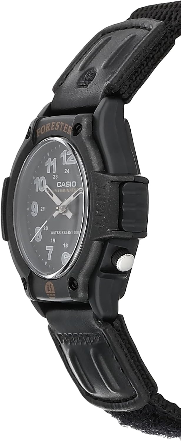 image:imageCasio FT500WC Series Mens Analog Watch 100 Meter Water Resistance LED Light Date Display LeatherCloth Band Regular Time Keeping HR Min SEC PM Date Day 3 Year BatteryBlack
