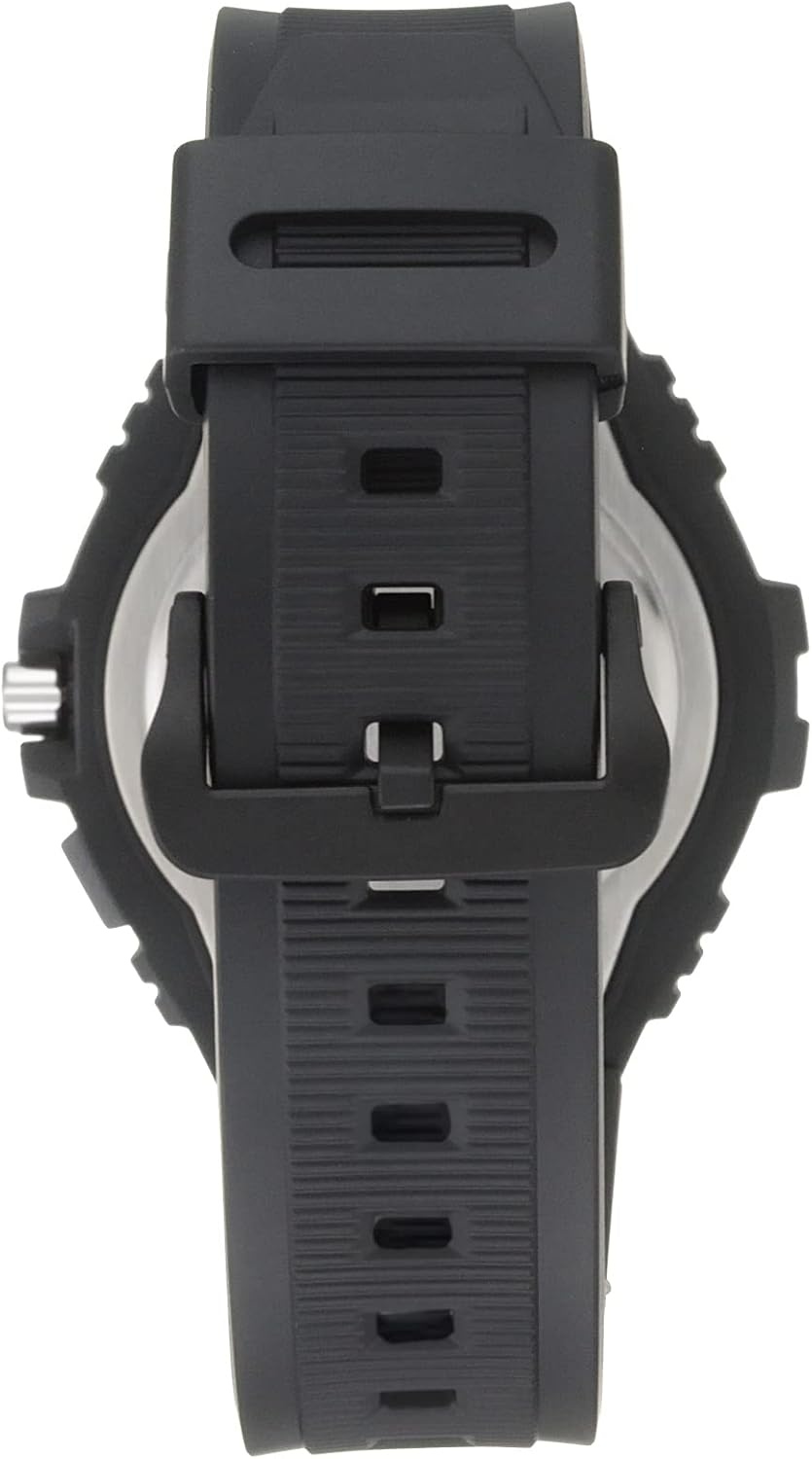 image:imageCasio Illuminator Mens Quartz Sport Watch with Black Resin Strap Heavy Duty Metal Bezel Model MWA100H1A2V SilverTone