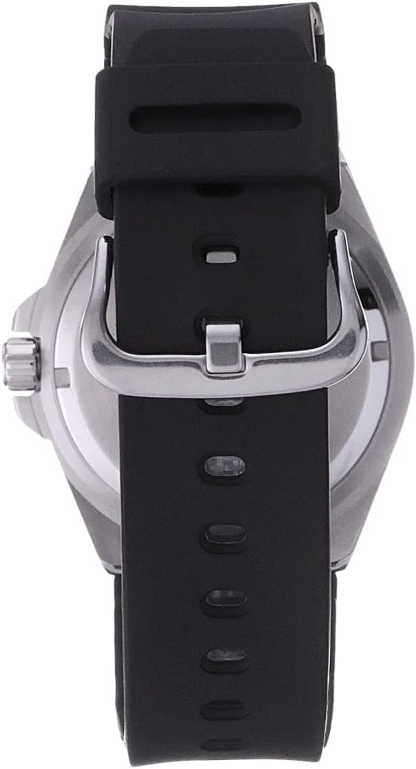 image:imageCasio MDV106 Series Unisex Analog Watch 200M WR Stainless Steel Case Resin Band 2 Hand Analog HR Min SEC Date Display Screw Down CrownScrew Down Caseback 3 Year BatteryBlue