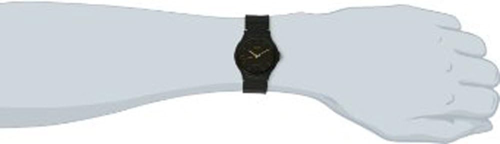 image:imageCasio MQ24 Series Quartz Analog Watch for Men Water Resistant Resin Case Resin Band Resin Glass Three Hand Analog HR Min SEC Classic Casio Design 3 Year BatteryBlackGold