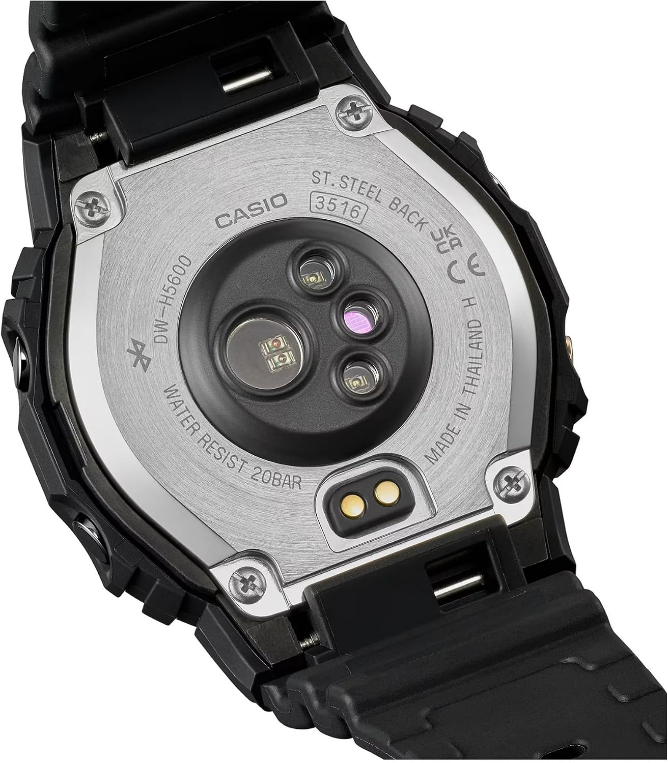 image:imageCasio Mens GShock Move DWH5600 Series Multisport Run Walking Gym Workout Heart Rate WatchBlack