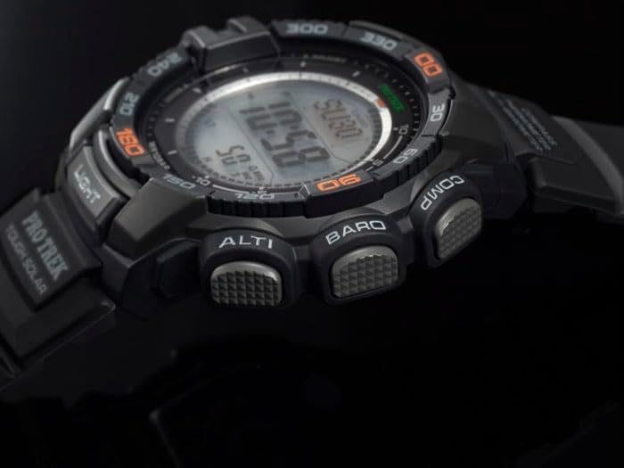 image:imageCasio Mens Pro Trek PRG2701 Tough Solar Triple Sensor Multifunction Digital Sport Watch