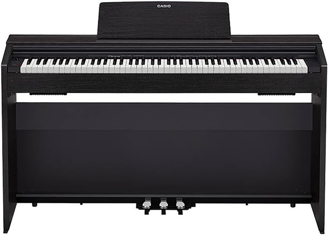 image:imageCasio Privia PX870 88Key Weighted Console Digital Piano TriSensor II Scaled Hammer Action Keys Elegant Design Powerful 40W 4Speaker Sound Concert Play USBMIDIBlack