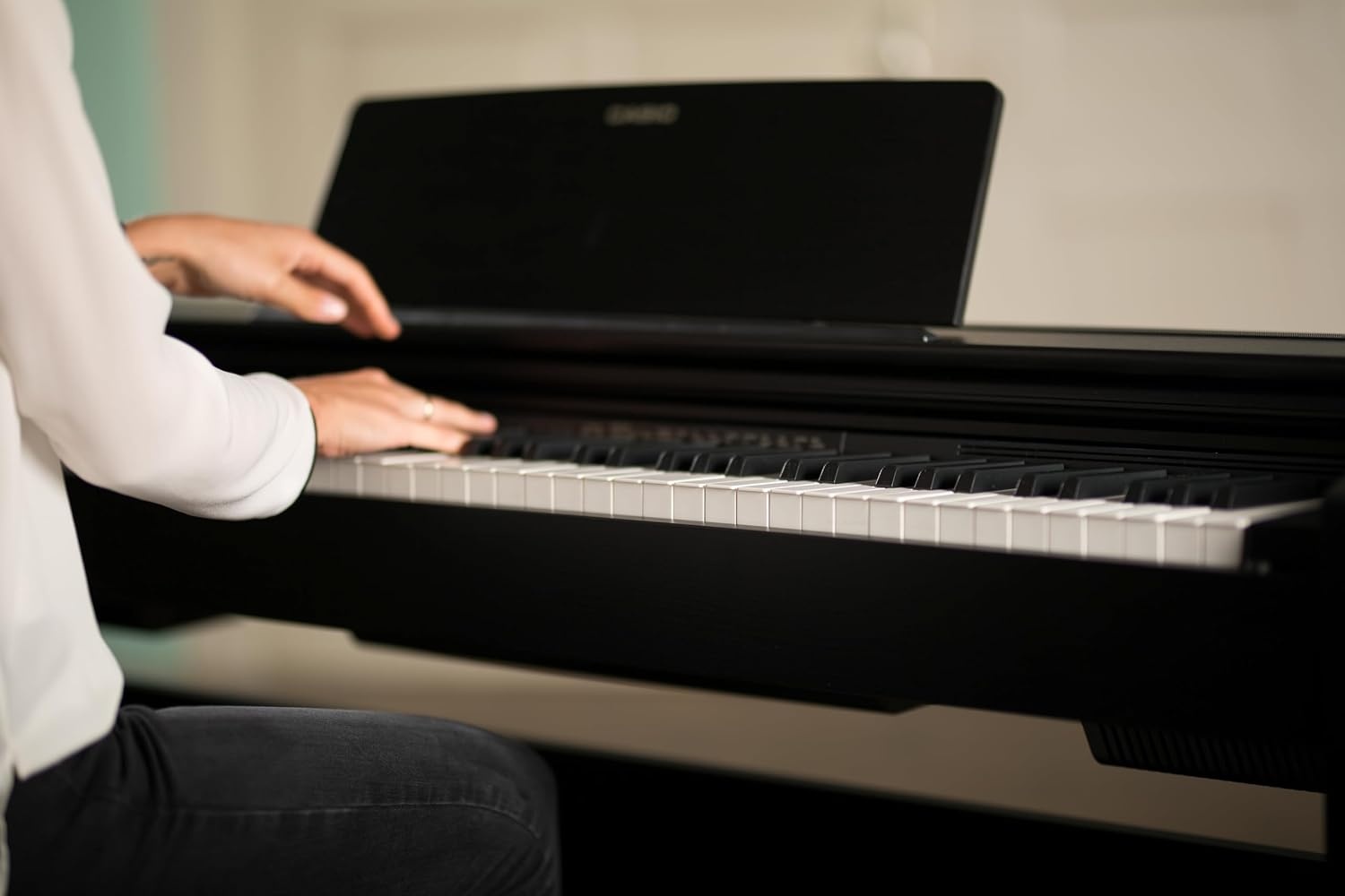 image:imageCasio Privia PX870 88Key Weighted Console Digital Piano TriSensor II Scaled Hammer Action Keys Elegant Design Powerful 40W 4Speaker Sound Concert Play USBMIDIBlack