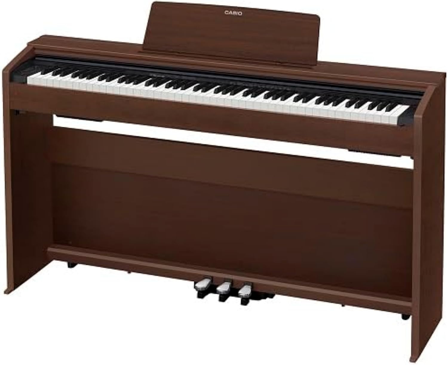 image:imageCasio Privia PX870 88Key Weighted Console Digital Piano TriSensor II Scaled Hammer Action Keys Elegant Design Powerful 40W 4Speaker Sound Concert Play USBMIDI WhiteBrown