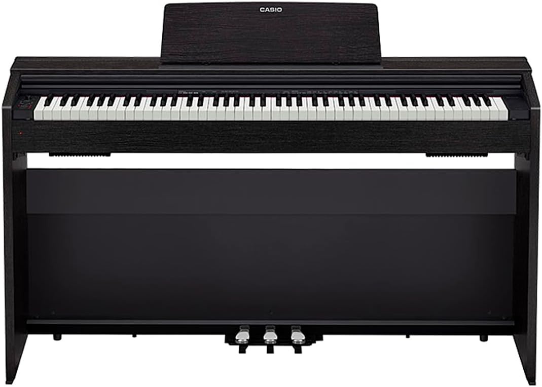 image:imageCasio Privia PX870 88Key Weighted Console Digital Piano TriSensor II Scaled Hammer Action Keys Elegant Design Powerful 40W 4Speaker Sound Concert Play USBMIDIBlack