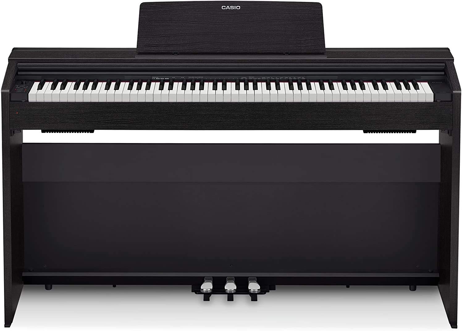 image:imageCasio Privia PX870 88Key Weighted Console Digital Piano TriSensor II Scaled Hammer Action Keys Elegant Design Powerful 40W 4Speaker Sound Concert Play USBMIDIBlack