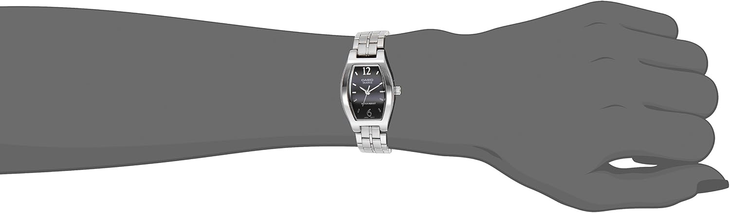image:imageCasio Womens LTP1254D1A Classic Analog Bracelet Watch