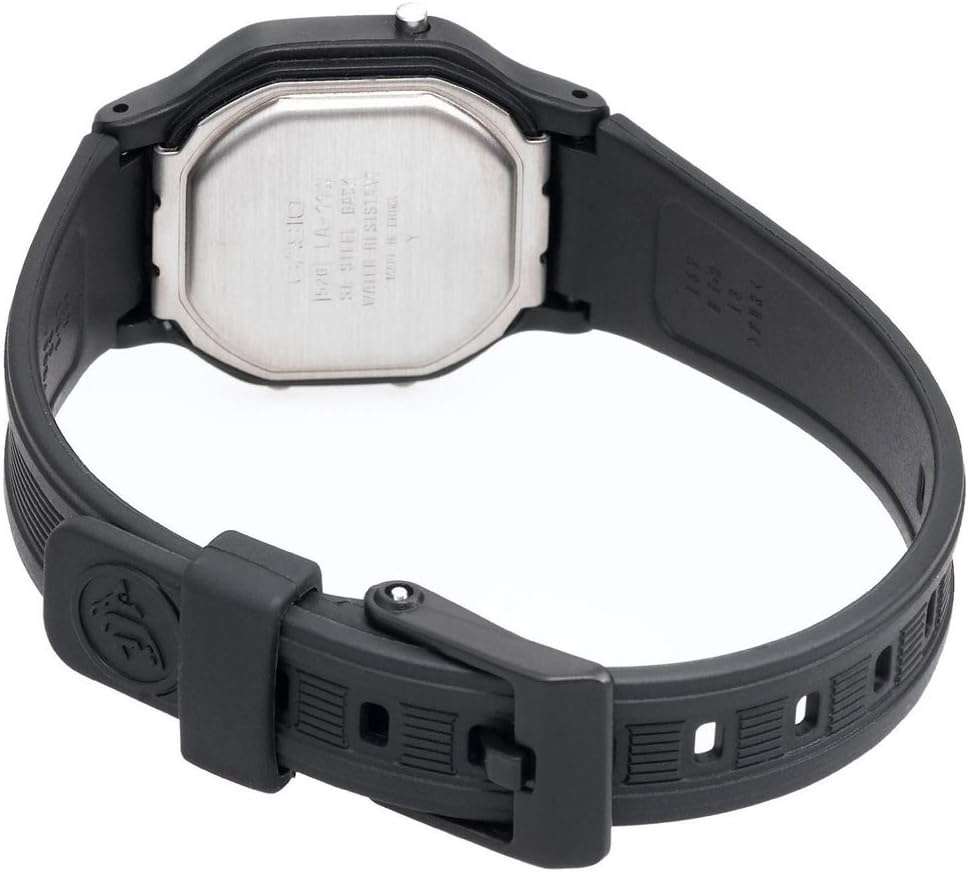 image:imageCasio Womens Vintage LA11WB1 Sport Black Resin Band Watch
