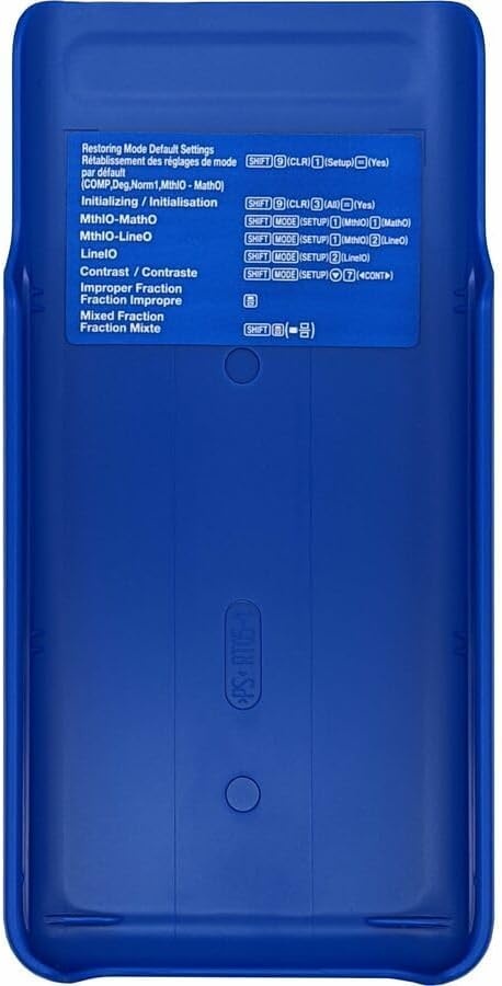 image:imageCasio fx300ES Plus 2nd Edition Standard Scientific Calculator 262 Functions Natural Textbook Display Ideal for Middle High School Math Statistics amp Algebra BlackBlue