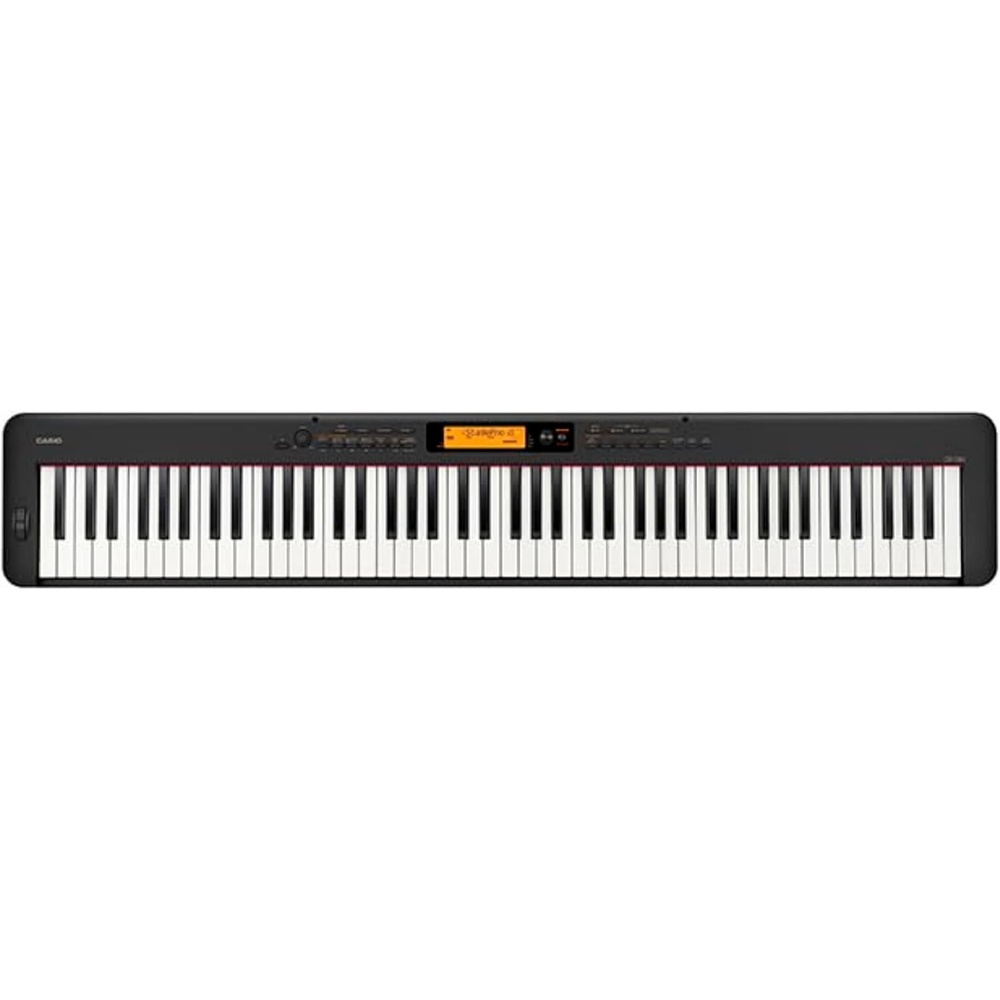 image:imageCasio CDPS360 Slim 88Key Weighted Digital Piano Portable Lightweight amp Compact 700 Tones 200 Rhythms Songwriting tools USBMIDI BuiltIn Speakers LCD DisplayDigital PianosCDPS360