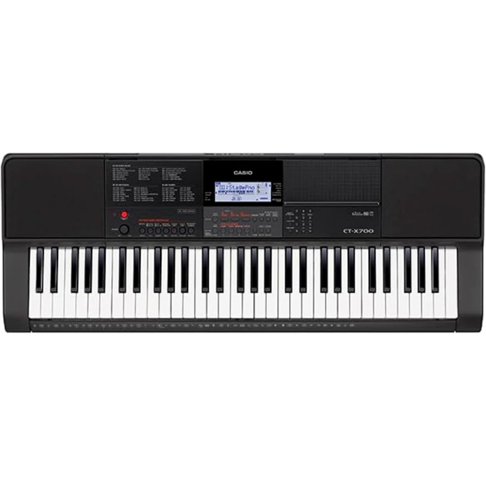 image:imageCasio CTX700 Portable 61Key Keyboard 600 Tones 195 Rhythms and AiX Sound Engine Perfect for Any MusicianStandalone Keyboard