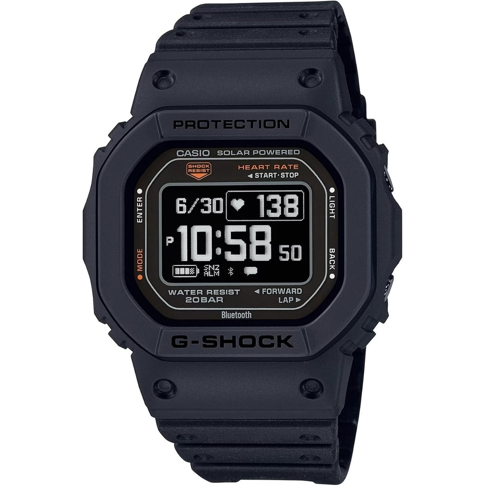 image:imageCasio Mens GShock Move DWH5600 Series Multisport Run Walking Gym Workout Heart Rate WatchBlack