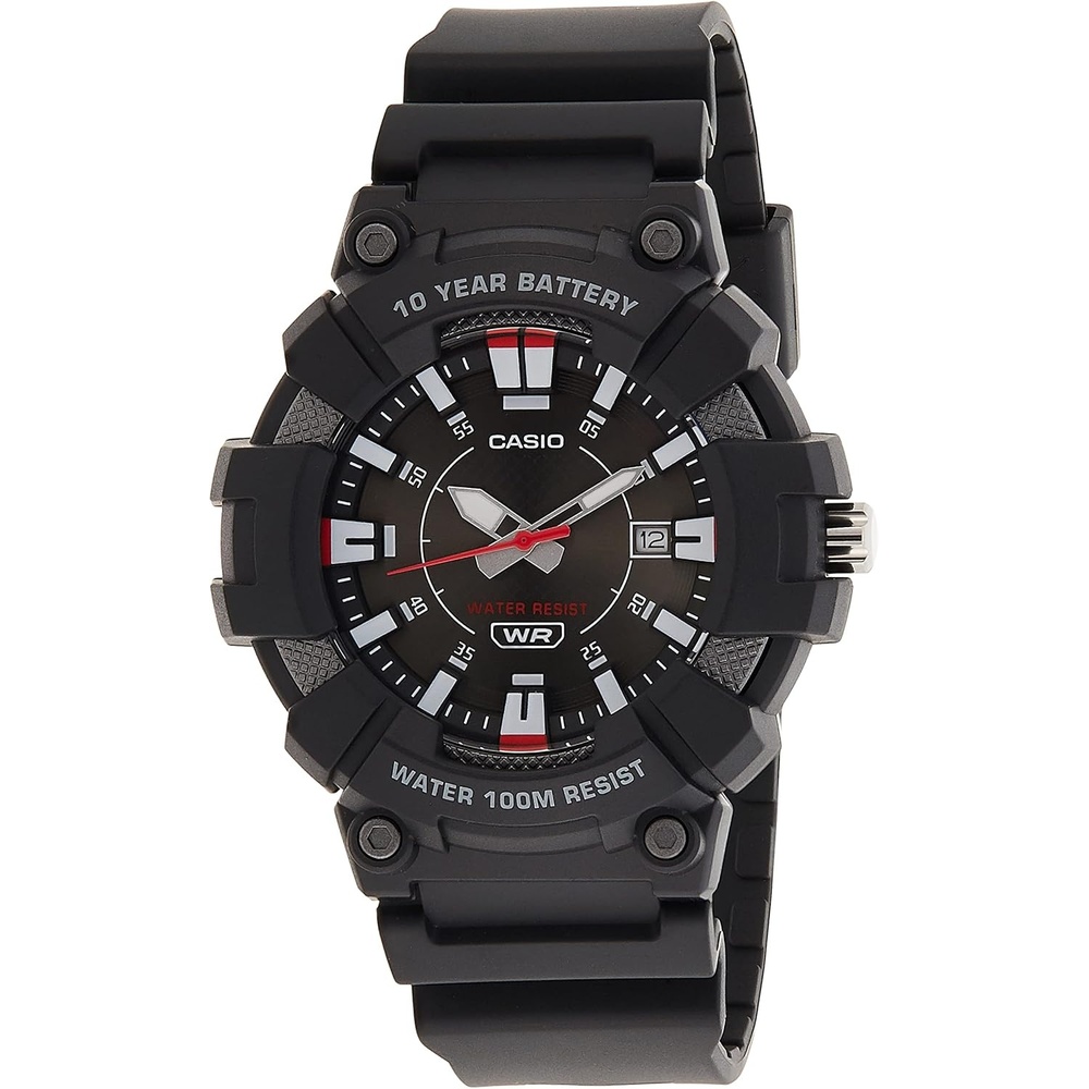 image:imageCasio Mens Heavy Duty 10Year Battery Date Indicator Watch Model MW610HBlack