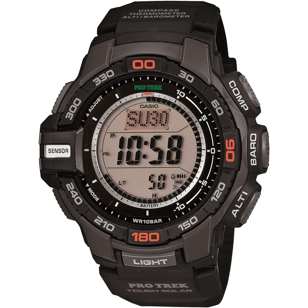 image:imageCasio Mens Pro Trek PRG2701 Tough Solar Triple Sensor Multifunction Digital Sport Watch