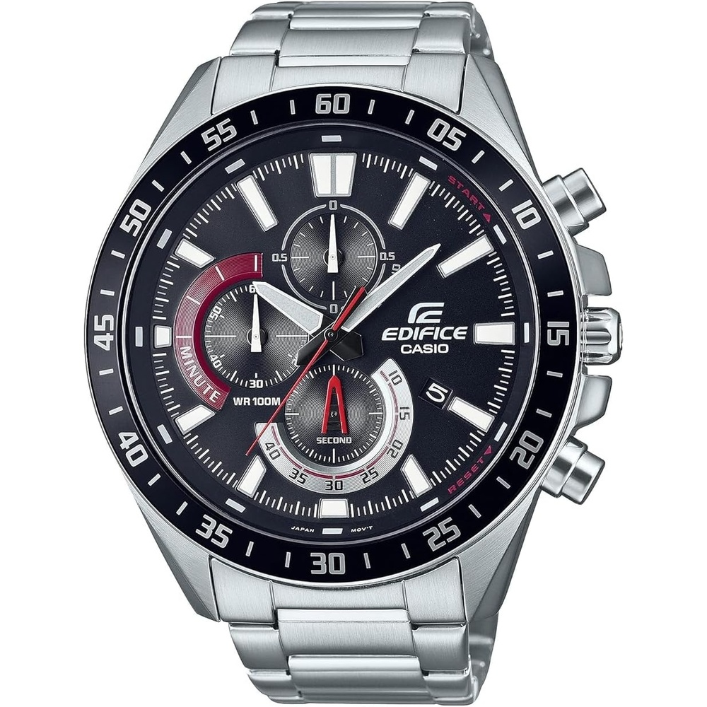 image:imageCasio Mens Quartz Watch with Stainless Steel Strap TBA 22 Model EFV620D1A4V SilverTone