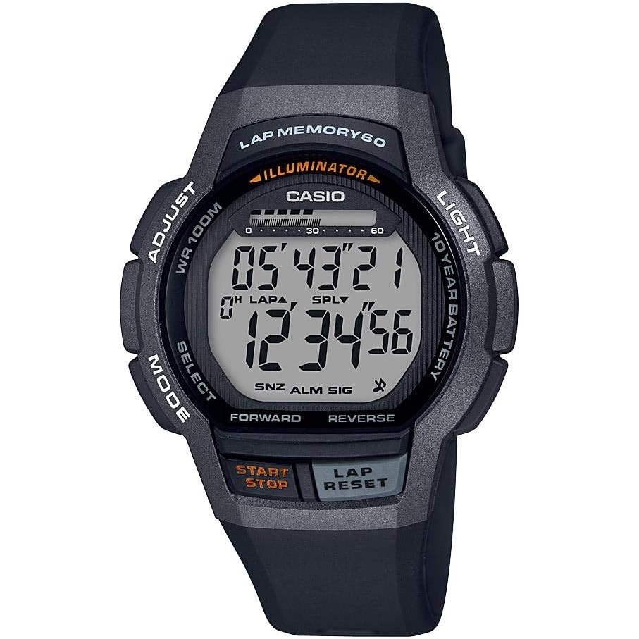 image:imageCasio Mens WS1000H1AVCF 10 Year Battery Digital Display Quartz Black Watch