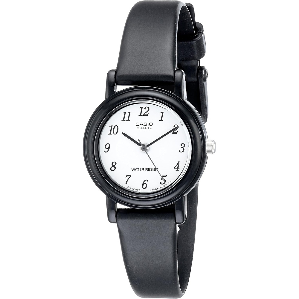 image:imageCasio Womens LQ139B1B Classic Round Analog Watch