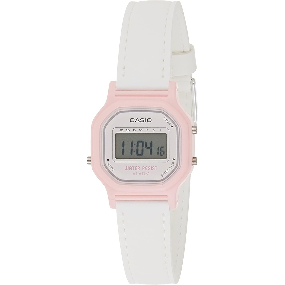 image:imageCasio Womens Vintage Quartz Resin Casual Watch ColorWhitePink