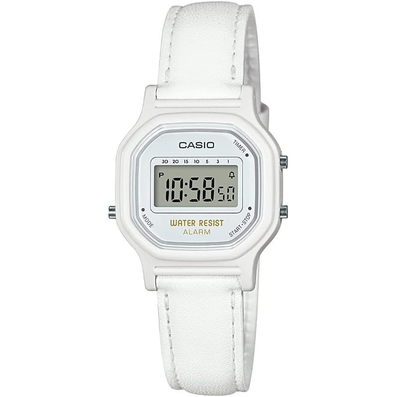 image:imageCasio Womens Vintage Quartz Resin Casual Watch ColorWhiteWhite