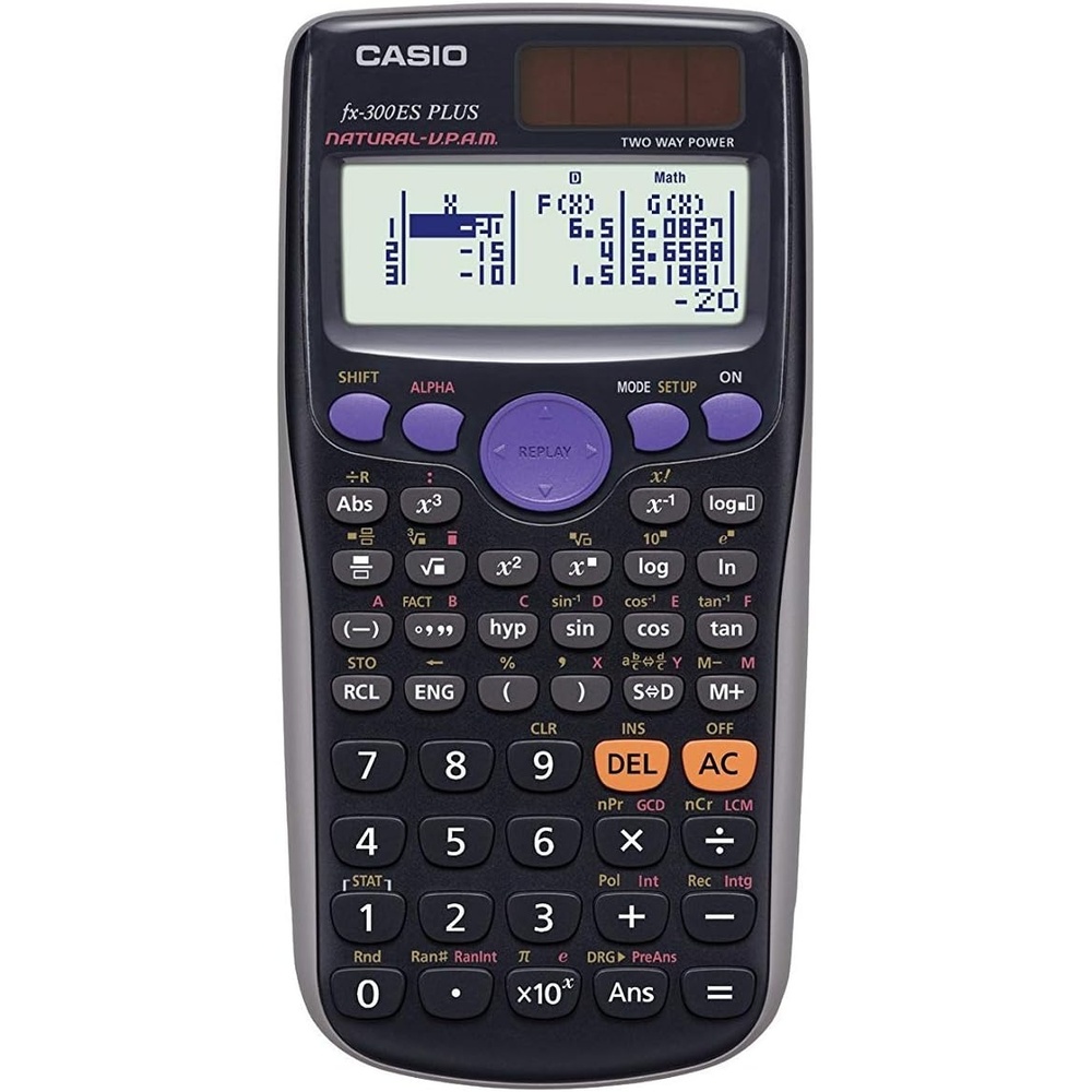 image:imageCasio fx300ES Plus Scientific Calculator Blue FX300ES PlusBUBlack