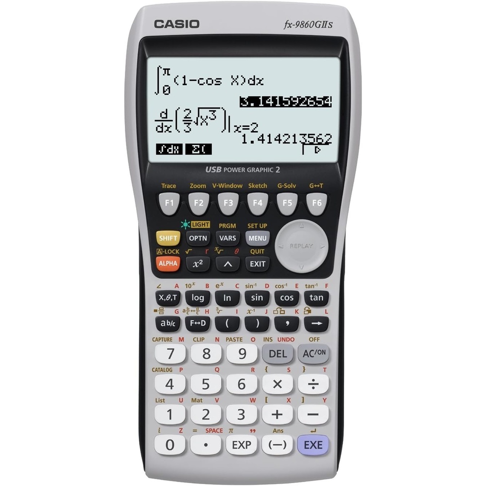 image:imageCasio fx9860GII Graphing Calculator BlackBlack