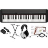 image:imageCasio Casiotone CTS1  61Key TouchSensitive Retro Keyboard  Sleek Portable Design for Beginners to Pros  Stereo Grand Piano  60 AiX Tones  USBMIDI Connectivity  RedBlack