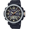 image:imageCasio PRG600 Series  Pro Trek  100M WR  1100 SEC Stop Watch  CompassAltBaroThermo  Tough Solar PowerAtomic Timekeeping  1100 SEC Stopwatch  Countdown Timer  World TimeBlack