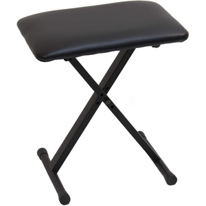 Casio ARBENCH X-Style Adjustable Padded Folding Keyboard Bench (Black)(Keyboard Bench)