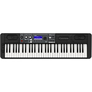 Casio Casiotone CT-S500 – 61-Key Touch-Responsive Portable Keyboard | 800 AiX Tones, DSP Effects, Bluetooth MIDI/Audio, 6-Track Recorder, USB, Line Outs, Casio Music Space App | Gig-Ready & Compact(Keyboard)