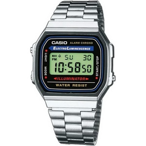 Casio Collection Unisex Adults Watch A168WA(SILVER)