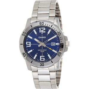 Casio Men’s Diver Style Stainless Steel Watch(Blue)