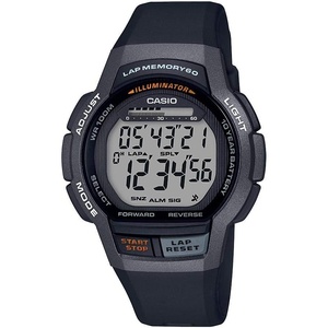 Casio Men’s WS-1000H-1AVCF 10- Year Battery Digital Display Quartz Black Watch