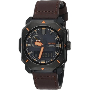 Casio PRW6900BF Series | Pro Trek | 100M WR | 1/100 SEC Stop Watch | Compass/Alt/Baro-Thermo | Tough Solar Power/Atomic Timekeeping | 1-100 SEC Stopwatch | Countdown Timer | World Time(Beige)